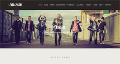 Desktop Screenshot of level42.com